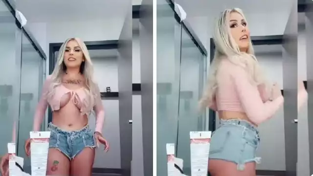 Influencer Mona se inyecta los labios