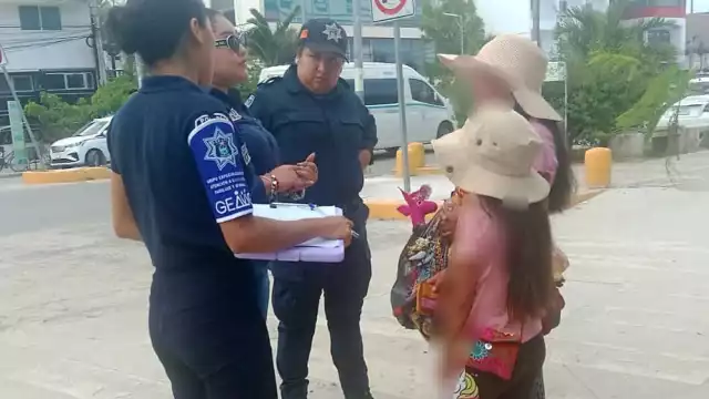 Por medio de recorridos operativos y reportes ciudadanos al 911 se han logrado detectar a menores trabajando