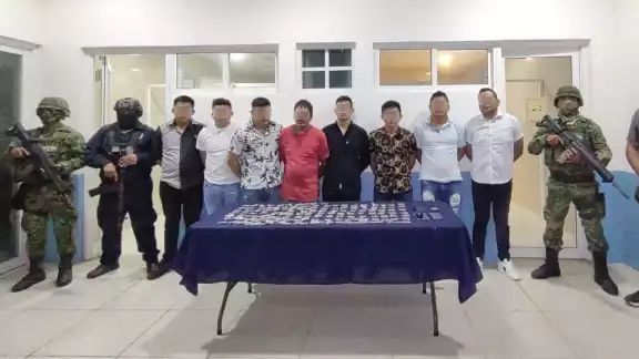 El operativo implementado por la Fiscalía General del Estado de Quintana Roo, Policía Quintana Roo, Sedena, Guardia Nacional