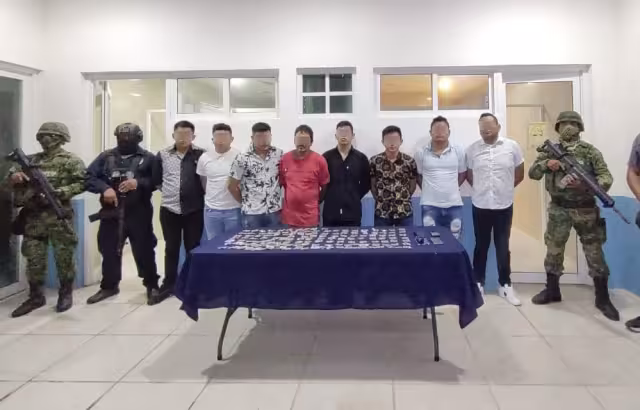 El operativo implementado por la Fiscalía General del Estado de Quintana Roo, Policía Quintana Roo, Sedena, Guardia Nacional