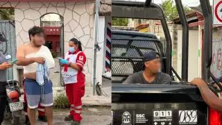 “¡Héroe!" Hombre resulta herido al detener a presunto ladrón tras robarle a su suegra en Tulum 