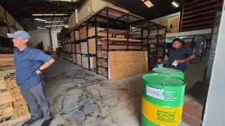 Madererías de Cancún registran venta normal pese a a la Tormenta Tropical "Helene"