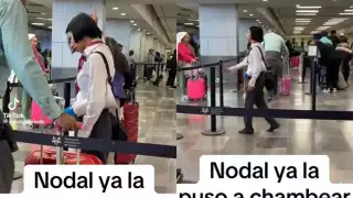 Christian Nodal 'pone a chambear a Ángela Aguilar' y se hace viral en redes