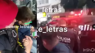 Policía rescata a menor de edad que se encontraba dentro de una camioneta robada en la alcaldía Cuauhtémoc