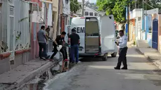 Personal del Semefo acudió a levantar el cuerpo