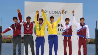 Yucatán cierra con seis medallas en remo dentro de la Olimpiada Nacional 2026