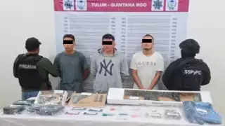 Los vinculados fueron presentados por las autoridades.