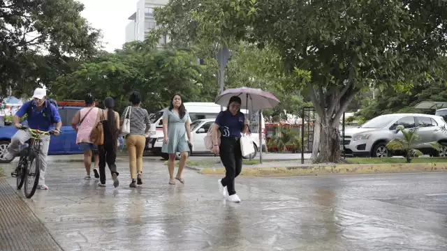 Las lluvias serán leves y estarán acompañadas de vientos