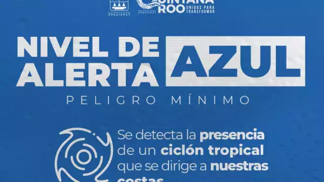 Declaran Alerta Azul en Quintana Roo por la Tormenta Tropical Helene