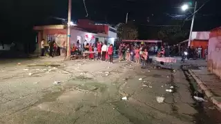 Incidente inició porque orinaron frente al evento