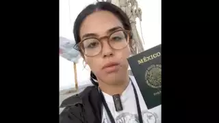 Arlin Medrano y otros seis activistas mexicanos fueron interceptados y llevados a Israel.