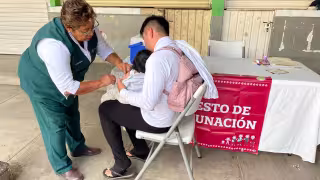 Más de 43 mil dosis aplicadas en Campeche contra el sarampión