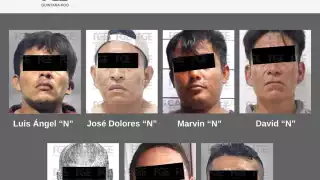 Por violencia familiar y otros delitos, fueron vinculados siete hombres en Quintana Roo
