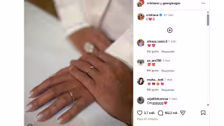 Cristiano y Gio ya son esposos