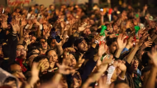 Los festejos en el Ángel