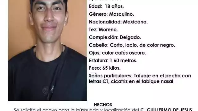 Familia del joven acudieron a o interponer la denuncia tras su desaparición
