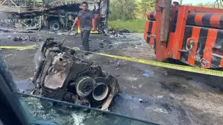 Un adolescente que logró escapar del fuego entró en shock al no poder hacer nada para salvar a los demás