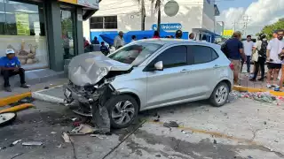 Solamente se registraron graves daños materiales