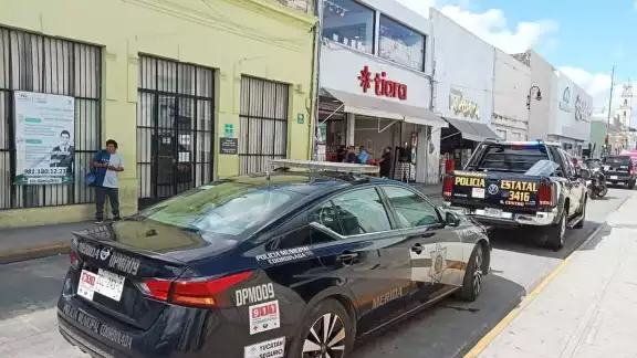 El hombre fue trasladado a la comandancia municipal de Mérida El hombre fue trasladado a la comandancia municipal de Mérida