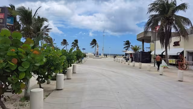 El turismo ha resultado beneficiado con el cierre del malecón de Progreso