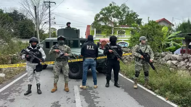 Elementos de seguridad realizan cateo antidrogas en Buctzotz y logran dos detenciones