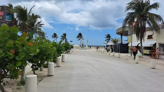 El turismo ha resultado beneficiado con el cierre del malecón de Progreso
