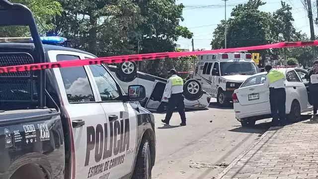 Aparatosos accidentes en Chetumal este miércoles 6 de noviembre.