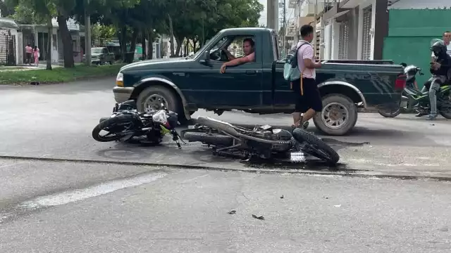 Chetumal vio a motoclistas siendo accidentados.