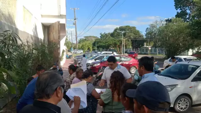 Un hombre reclamó ser el propietario de los terrenos de la colonia.