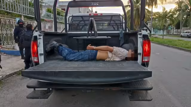 Detenido en intento de robo en oficinas de IEQROO es detenido.