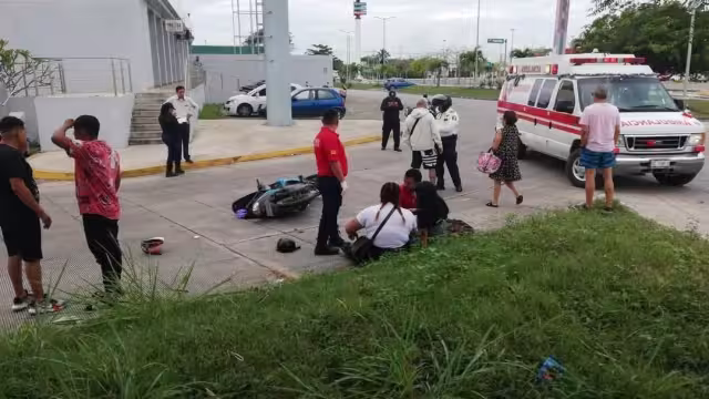 En los accidentes se registraron daños materiales