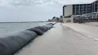 Autoridades analizan los efectos causados durante el paso del Huracán Beryl, en Quintana Roo