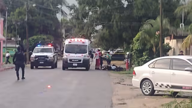 A pesar de la llegada de los paramédicos de la Cruz Roja, el hombre ya no contaba con signos vitales