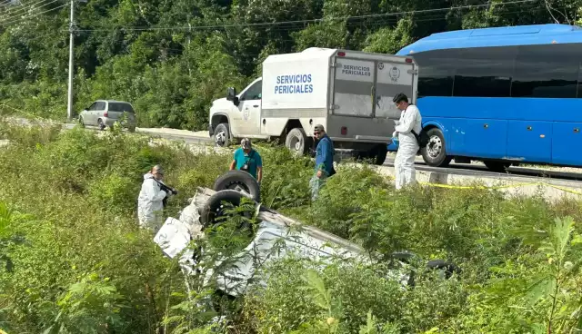 Una mujer murió tras un accidente en la carretera federal 307.