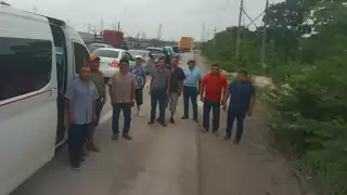 Los pobladores esperan llegar a Chetumal  para exigir se cumpla una vieja promesa