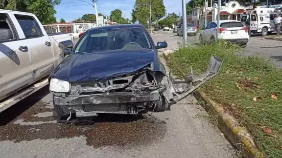 Falta de precaución de conductores continúan accidentes en Chetumal