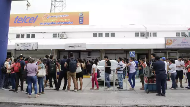 En Yucatán, 27 mil 547 credenciales para votar vencieron el día de las elecciones