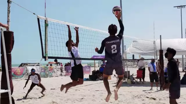 Juventud campechana se luce en voleibol y avanza a la etapa nacional