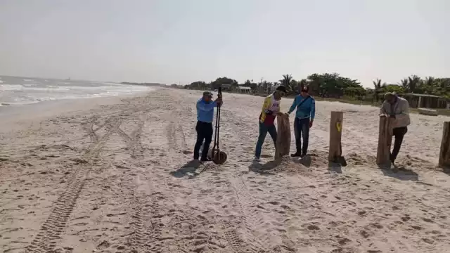 Vehículos irrumpieron una zona de anidación de tortugas, creando indignación en redes sociales