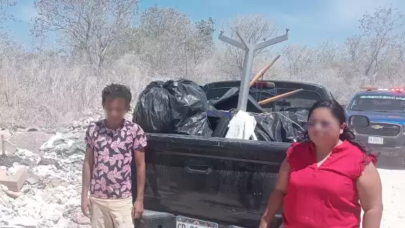Las dos personas fueron detenidas y multadas en Kanasín Las dos personas fueron detenidas y multadas en Kanasín