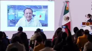 Joaquín Díaz Mena continúa supervisando las labores en Yucatán