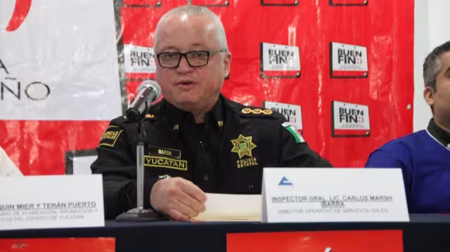 Carlos Marsh Ibarra, propuesta como nuevo Director de la Policía Municipal de Mérida