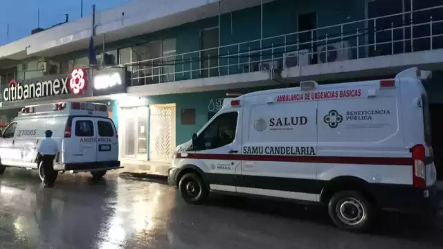 Los sobrevivientes iban en motocicleta, la cual quedó inservible; de Candelaria los llevaron a Campeche.