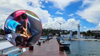   Muere en el hospital bañista propelado por lancha cerca del arrecife de Puerto Morelos  