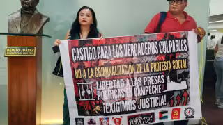 Colectivos exigen prisión domiciliaria para activista embarazada en Campeche