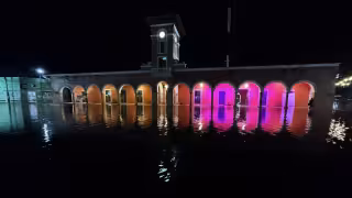 Maxcanú se inunda de nuevo: la plaza principal queda bajo el agua tras el paso de la Onda Tropical No. 40