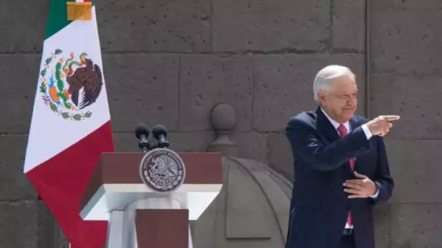 Andrés Manuel López Obrador en su último informe de gobierno