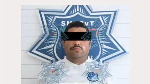 El detenido fue identificado como Juan Manuel “N”, comandante de la Policía Municipal El detenido fue identificado como Juan Manuel “N”, comandante de la Policía Municipal