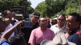 Tras bloqueo en Tizimín, INCAY adelanta reparación de la carretera hacia Colonia Yucatán