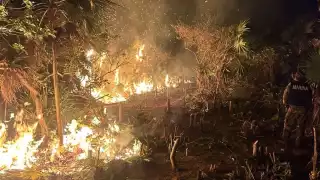 Lamentan pobladores que, hasta el momento, el Gobierno no ha informado qué origino la ignición en La Ensenada.